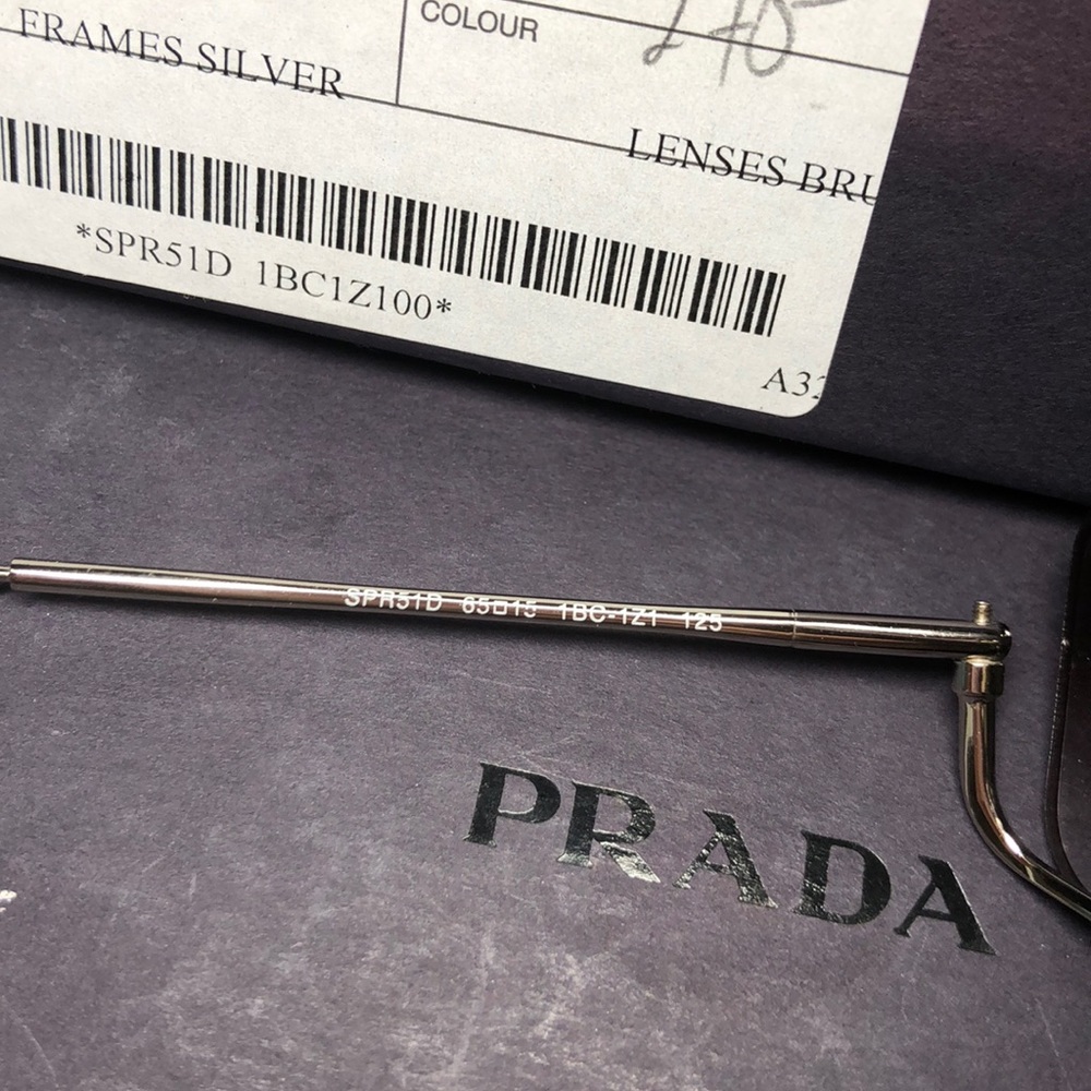 Prada Sunglasses w/ case/box/cards - Picture 8 of 8